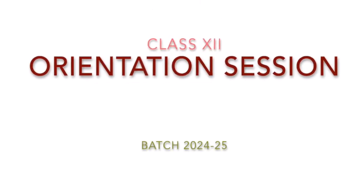 PARENT ORIENTATION, STD XII BATCH OF 2024-25